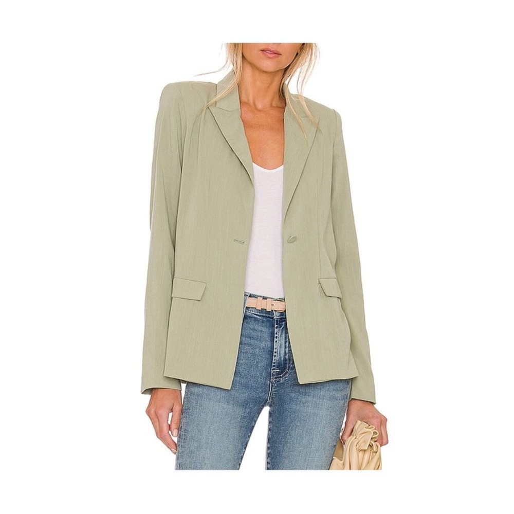 NWT Lovers + Friends Roxanne Light Green Blazer. Size Small.